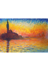 Claude Monet - Dusk In Venice Poster