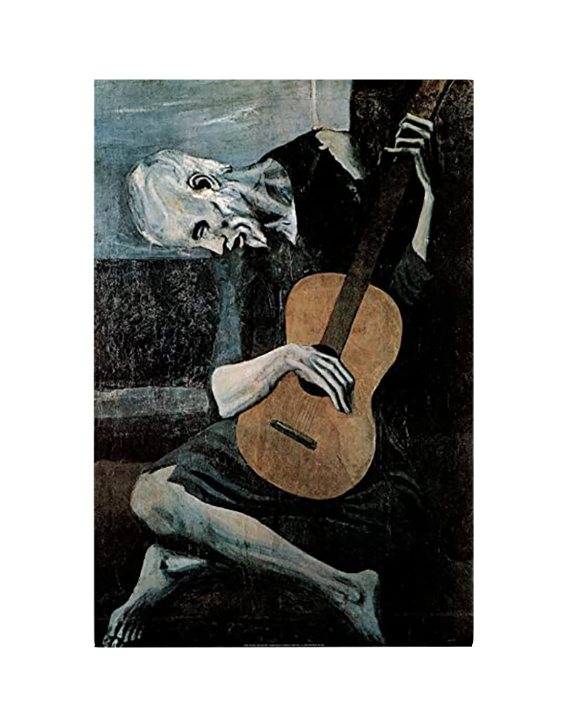 Picasso - The Oldest Guitarist 24"x 36"