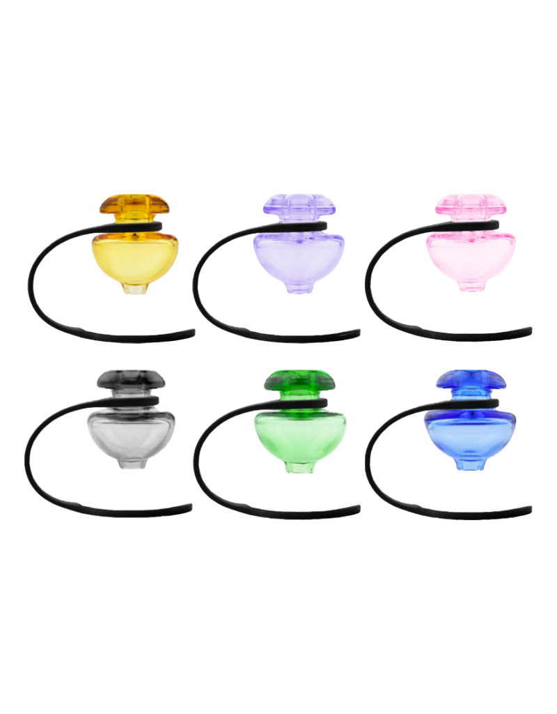 Vaporizer Attachments Puffco Peak Pro Joystick Cap & Tether - V0571  Directional Airflow Accessory Directional Carb Cap