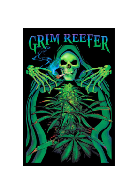 Grim Reefer Blacklight Poster 23"x35"