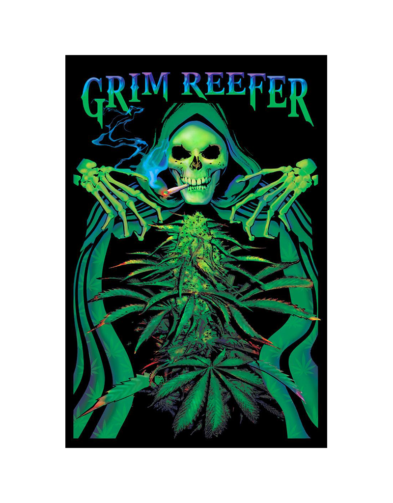 Grim Reefer Blacklight Poster 23"x35"