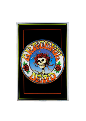 Grateful Dead - Skull with Roses Blacklight Poster 23"x35"