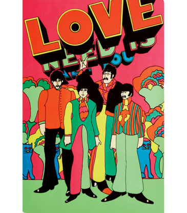 The Beatles - All You Need is Love Poster  24"x36"