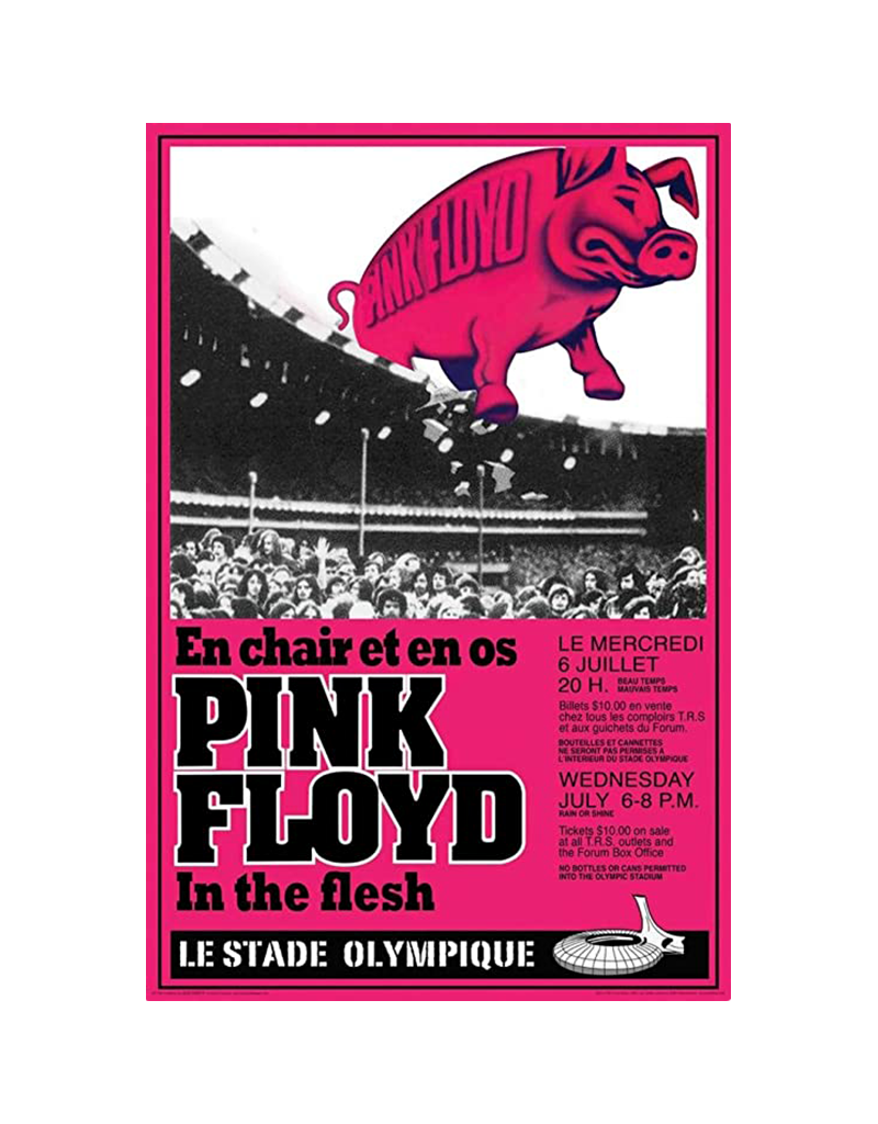 Pink Floyd - Montreal Concert Poster 24"x36"