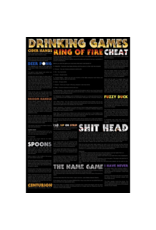 Drinking Games Poster 24"x36"