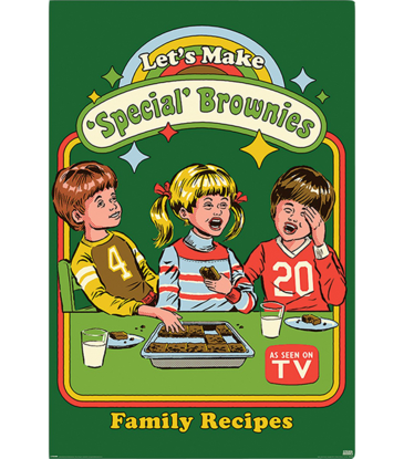 Steven Rhodes - Special Brownies Poster 24"x36"