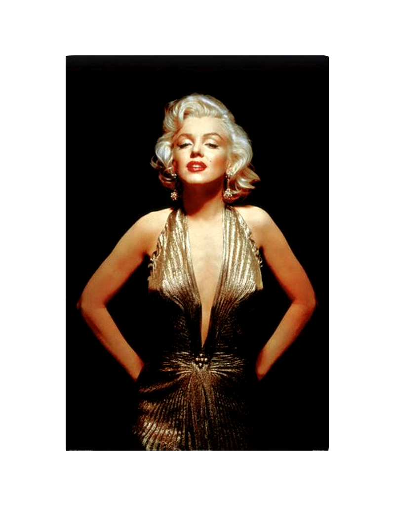 Marilyn Monroe - Gold Poster 24"x36"