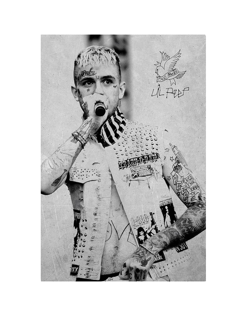 Lil Peep - Tattoos Poster 24"x36"