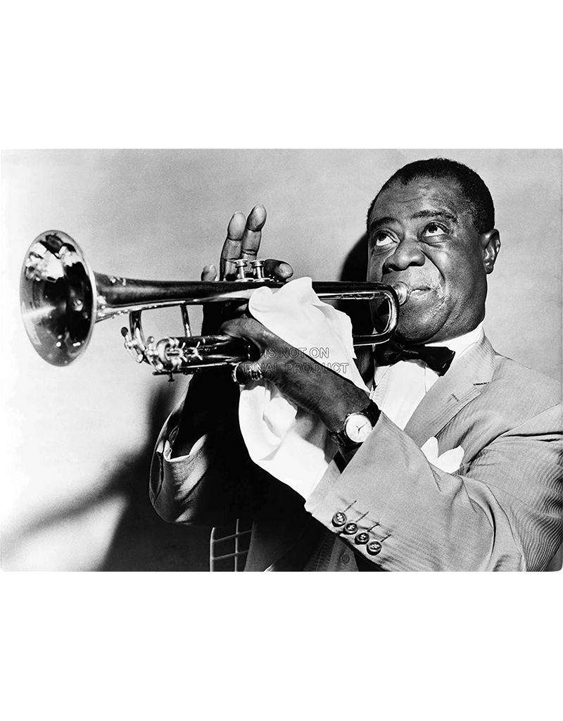 Louis Armstrong - Trumpet Poster 36"x24"