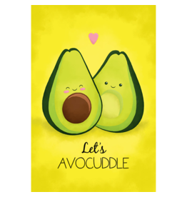 Avocado - Let's Avocuddle Poster 24"x36"