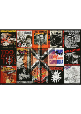 Dead Kennedys - Collage Poster 36"x24"