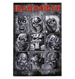 Iron Maiden - Faces of Eddie Poster 24"x36"