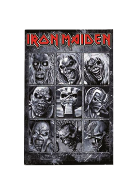 Iron Maiden - Faces of Eddie Poster 24"x36"