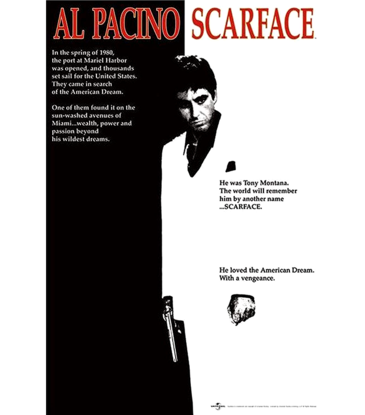 Scarface - One Sheet Poster 24"x36"