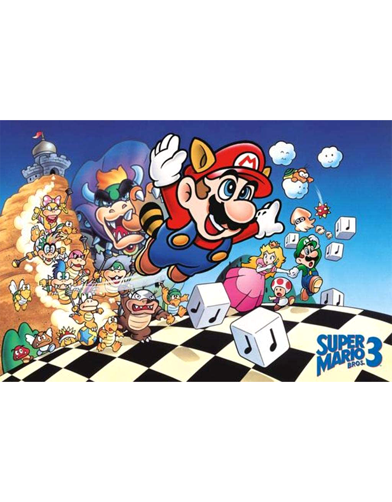 Super Mario Bros. 3 Poster 36"x24"