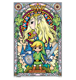 Zelda - Stained Glass Window Poster 24"x36"