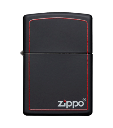 Zippo Classic Black and Red - Zippo Lighter