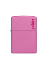 Classic Pink Matte w/ Logo - Zippo Lighter