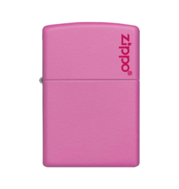 Classic Pink Matte w/ Logo - Zippo Lighter