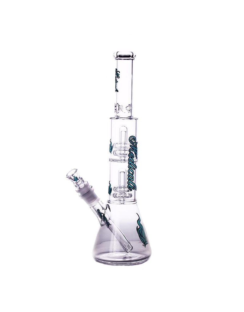 Medicali 13" Double Showerhead Beaker