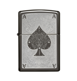 Ace of Spades Filigree - Zippo Lighter