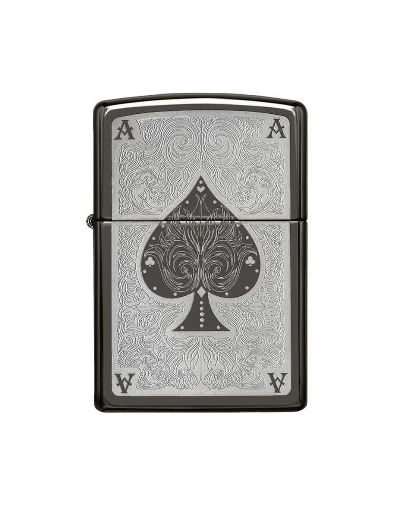 Ace of Spades Filigree - Zippo Lighter