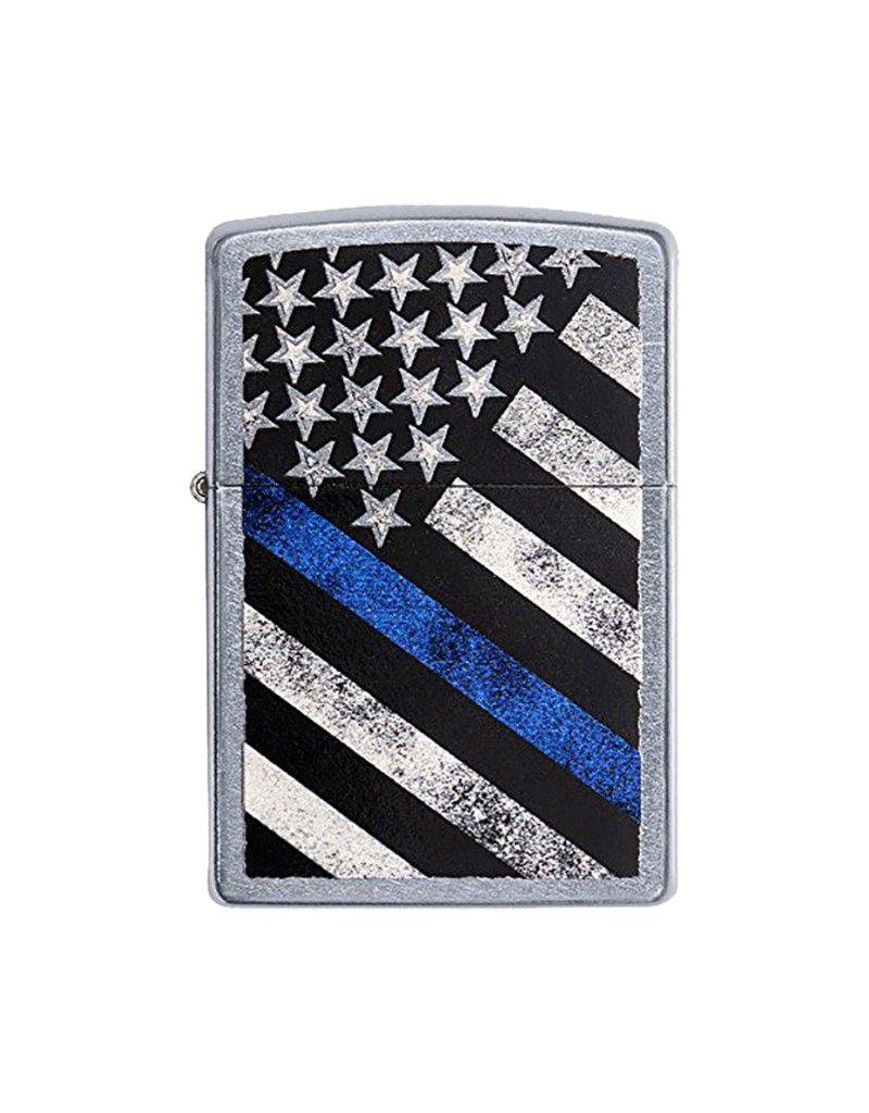 Blue Line - Zippo Lighter