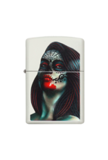 Day of the Dead Lady Tattoo - Zippo Lighter