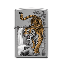 Tiger on Edge - Zippo Lighter