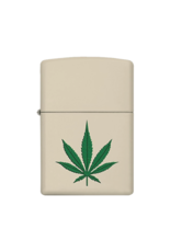 Marijuana Cream Matte - Zippo Lighter