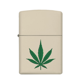 Marijuana Cream Matte - Zippo Lighter