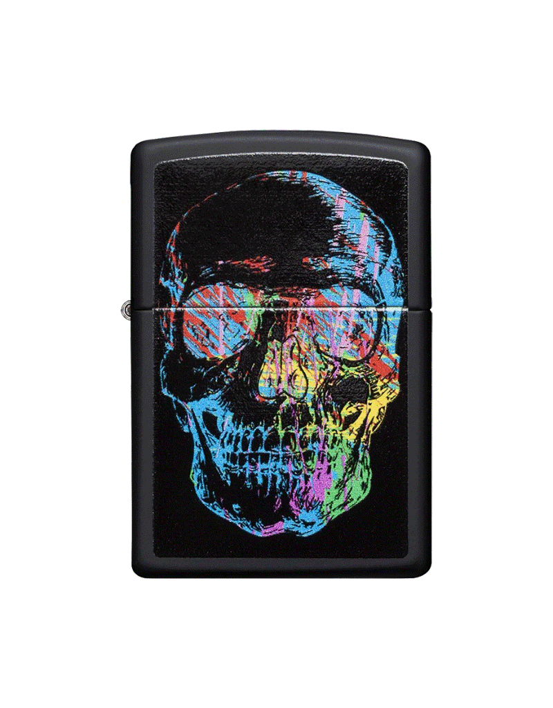 Colorful Skull - Zippo Lighter