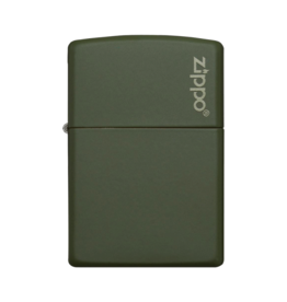 Classic Green Matte With Logo - Zippo Lighter