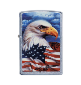 Mazzi - Freedom Eagle Flag - Zippo Lighter