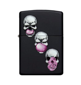Skull Bubble Gum - Zippo Lighter