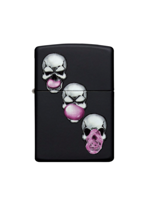 Skull Bubble Gum - Zippo Lighter