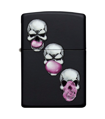 Zippo Skull Bubble Gum - Zippo Lighter