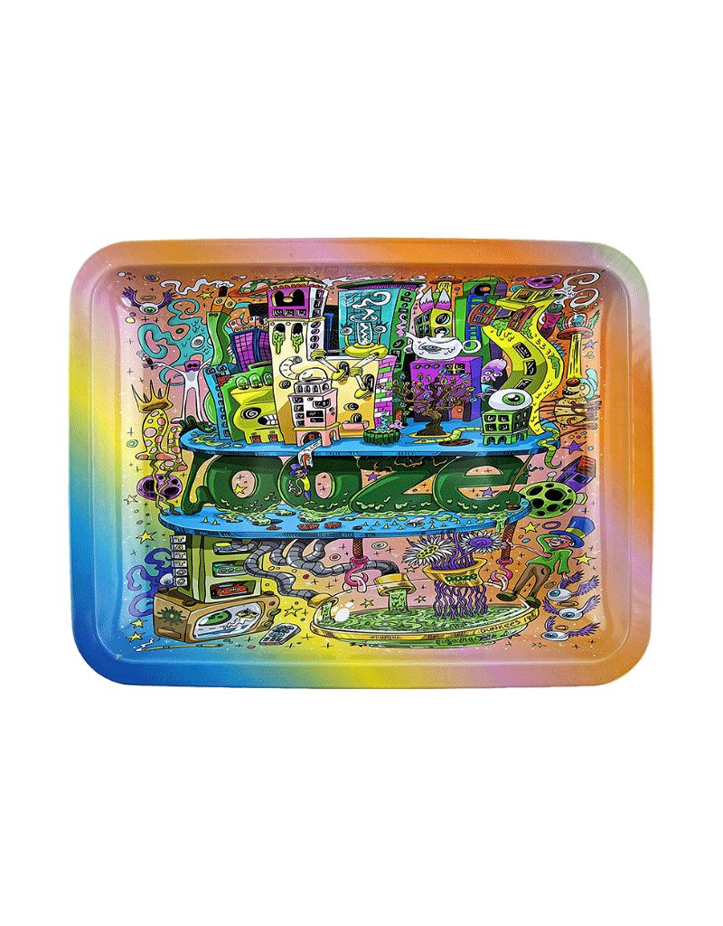 Ooze Oozeville Metal Rolling Tray