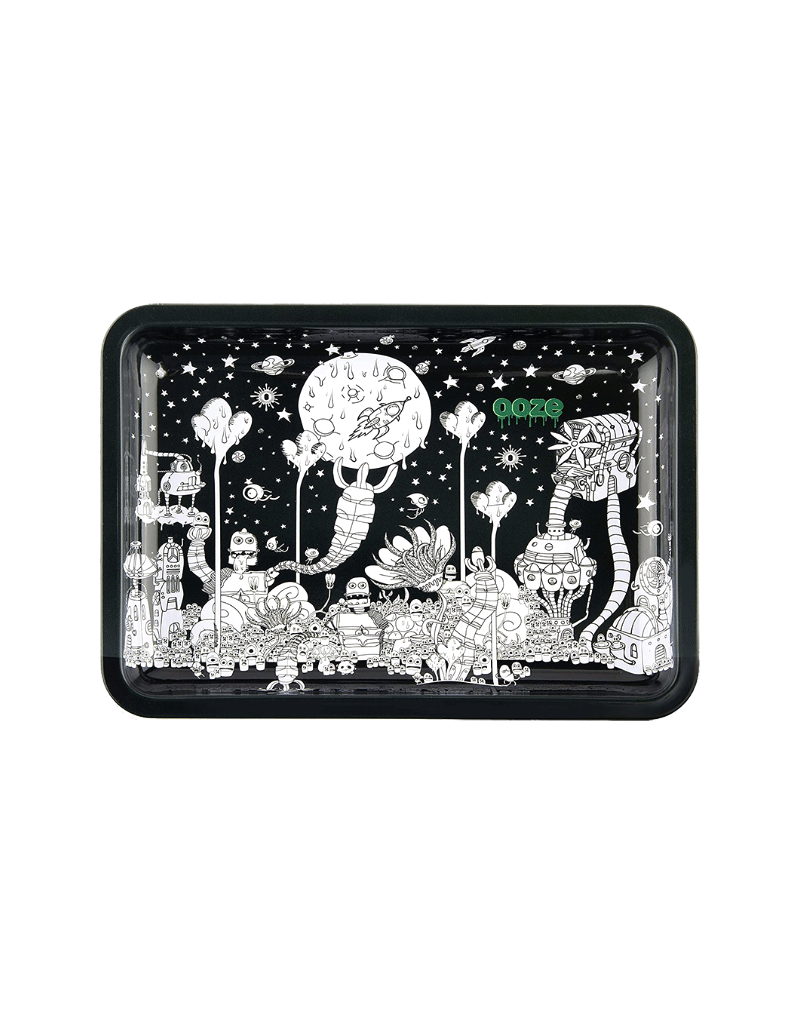 Ooze Dystopia Metal Rolling Tray