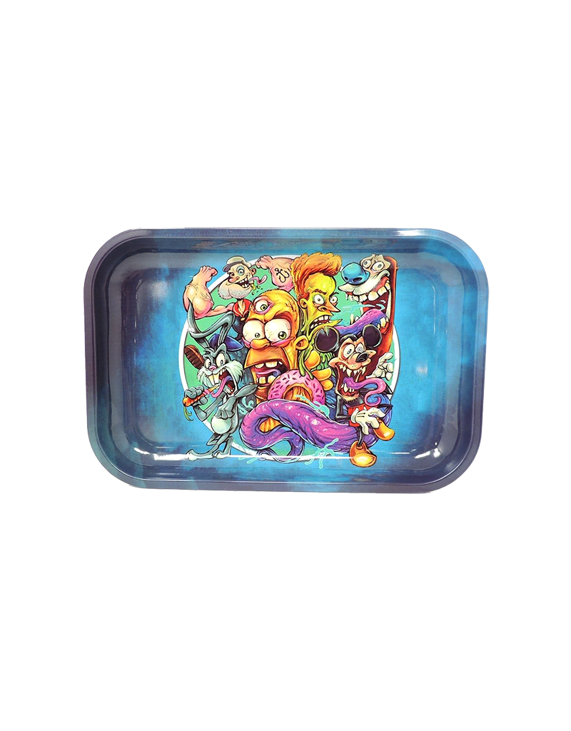 Cartoon Allstars Metal Rolling Tray