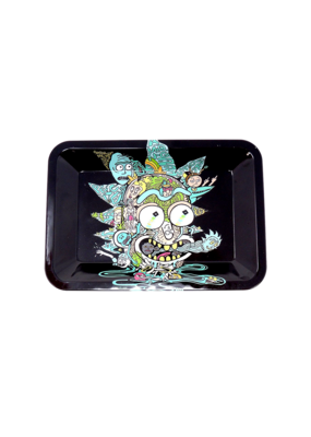 Rick and Morty Leaf Metal Rolling Tray