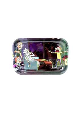 Rick and Morty Drunk Metal Rolling Tray