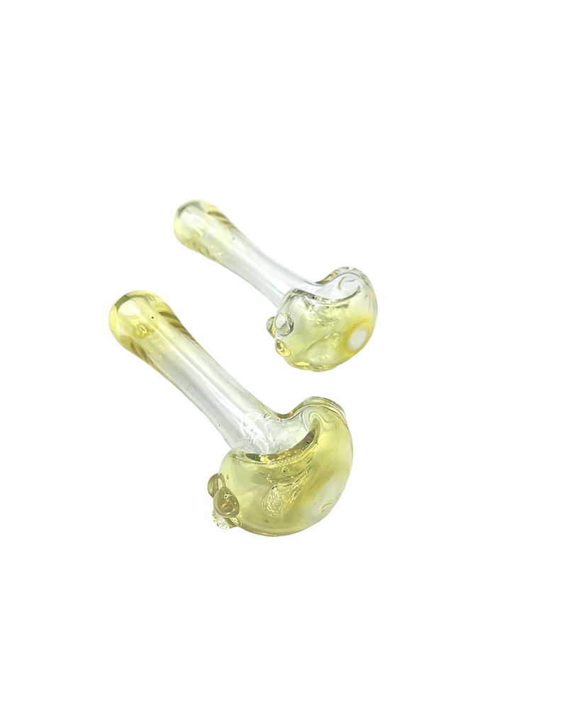 4.5" Zwick Silver Fumed Hand Pipe