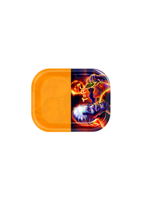 V Syndicate T=HC2 Fire Cosmos Metal Rolling Tray With Removable  Silicone Pad