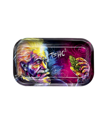 V Syndicate T=HC2 Purple Cosmos Metal Rolling Tray