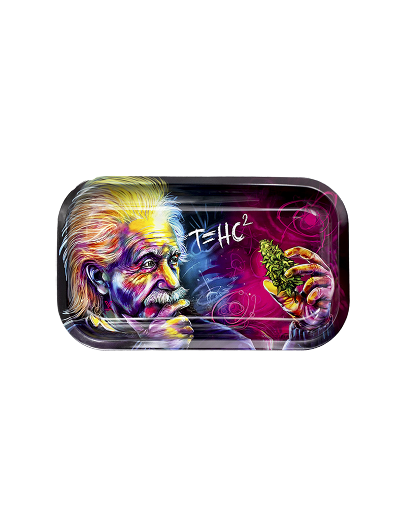 V Syndicate T=HC2 Purple Cosmos Metal Rolling Tray