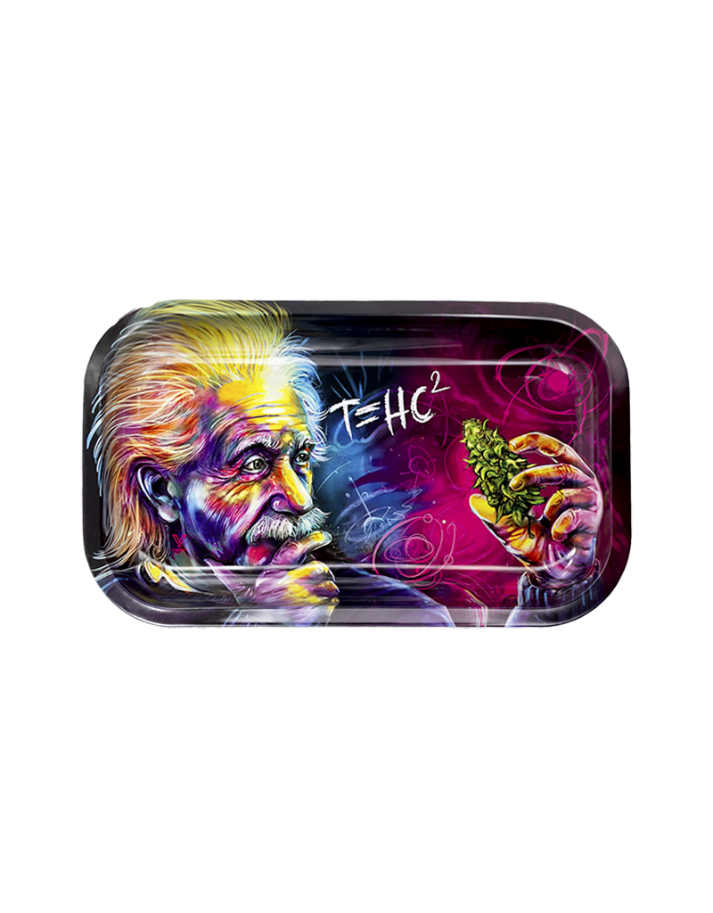 V Syndicate T=HC2 Purple Cosmos Metal Rolling Tray