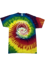 Mushroom Vintage Tie Dye T-Shirt Rainbow