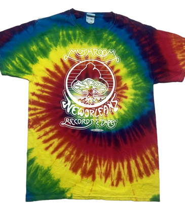 Mushroom Mushroom Vintage Tie Dye T-Shirt Rainbow