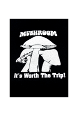 Mushroom Classic Logo Soft Style T-Shirt Black